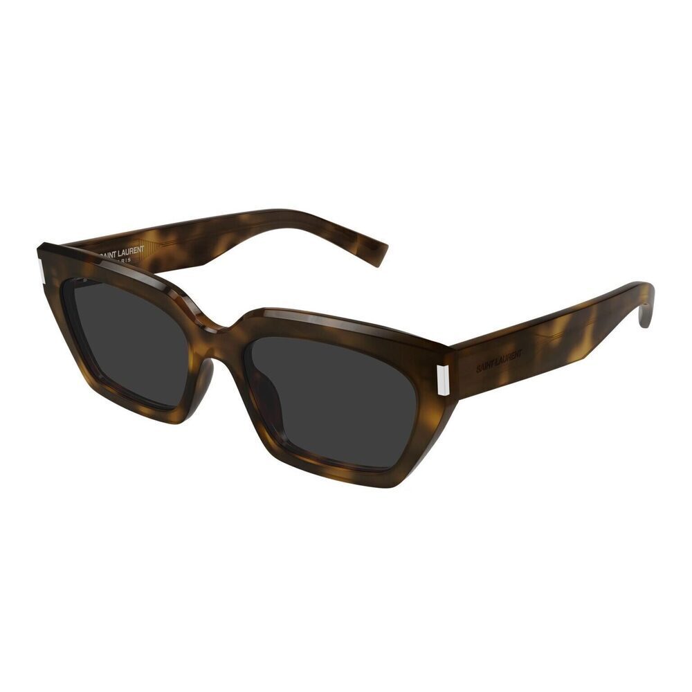 NWT Yves Saint Laurent SL 826-PAGE Havana Grey 55mm Sunglasses